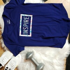 Tek Gear | Blue Inspire Athletic Tshirt